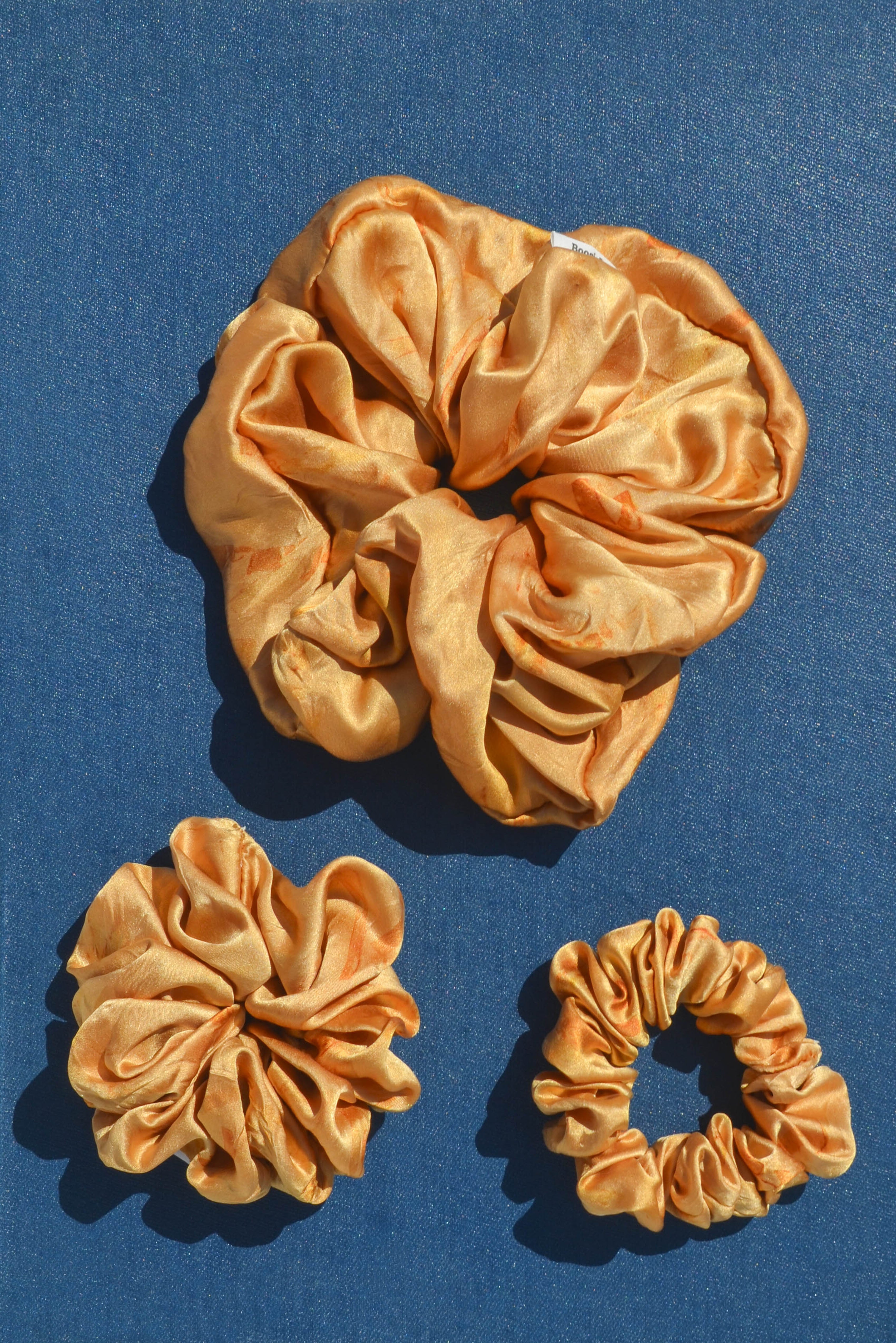 Gold Lover Joyful Silk Scrunchie
