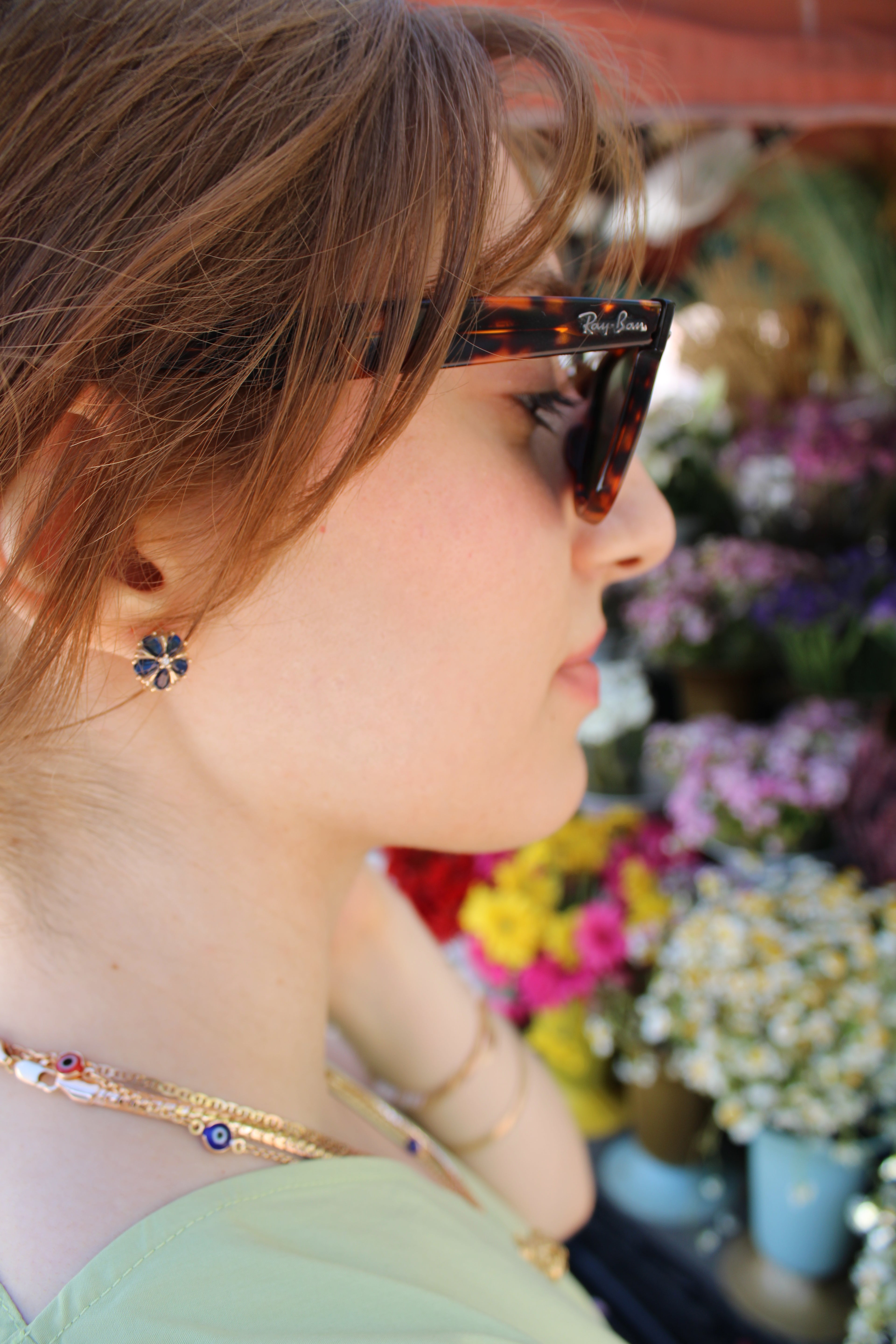 Semt | Alman Mavileri Küpe