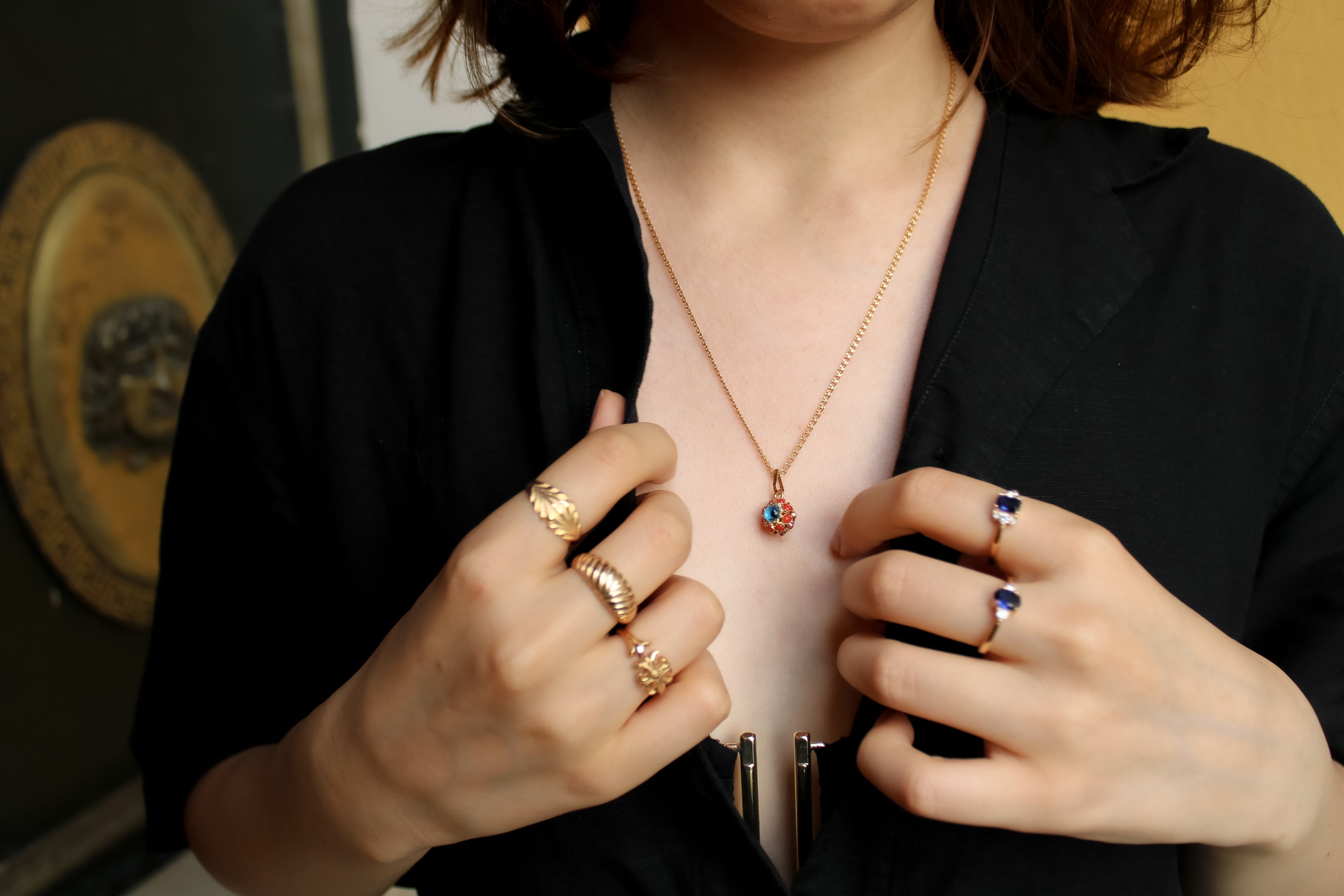 Marin | Levanten Nazar Boncuğu Kolye