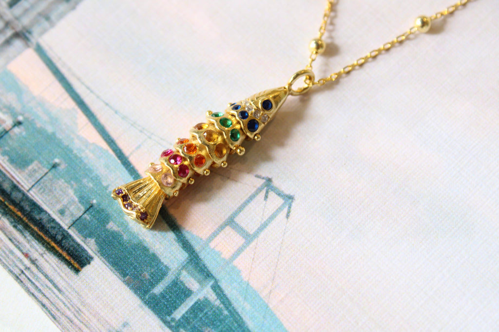 District | Istanbul Galata Fish Necklace