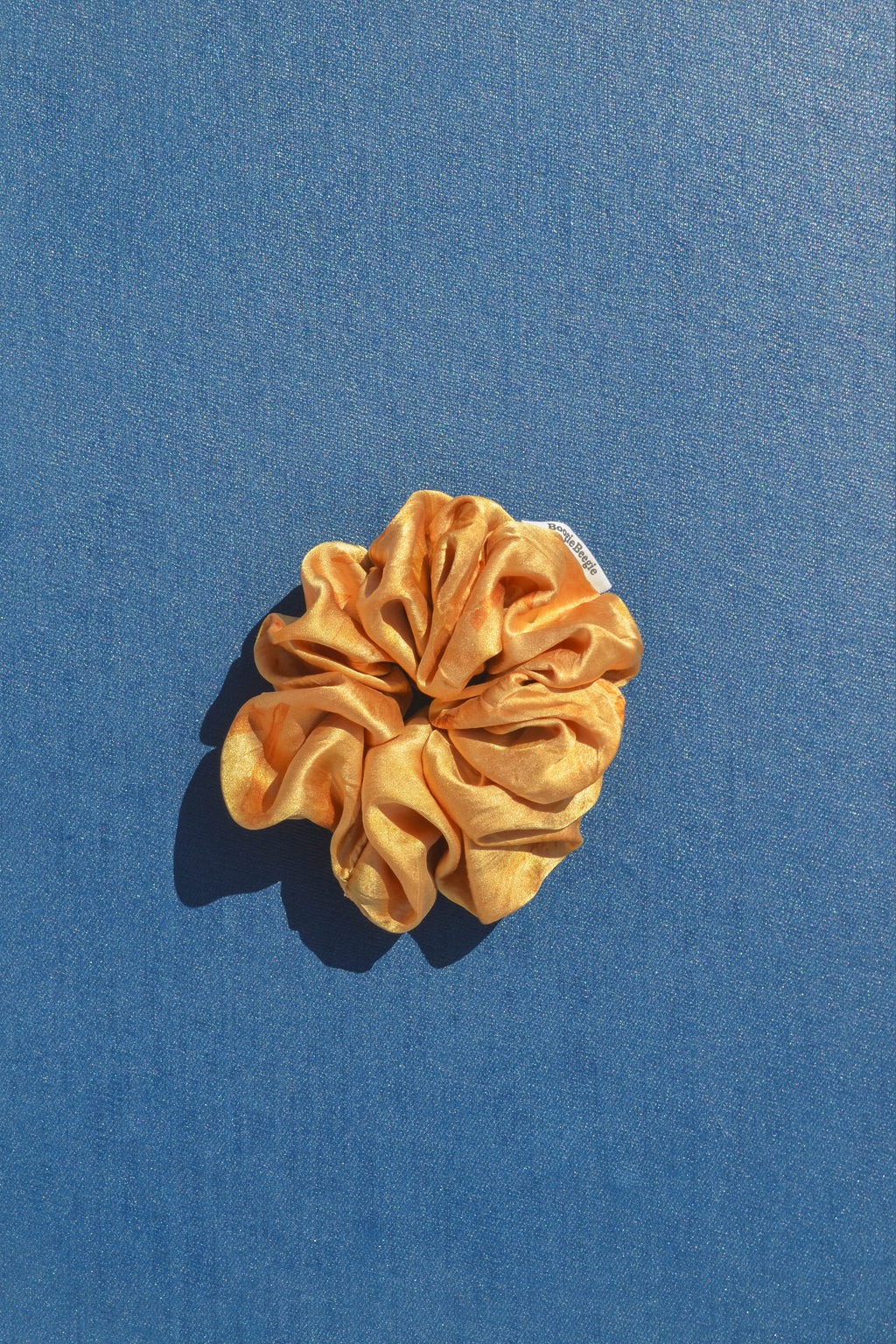 Gold Lover Joyful Silk Scrunchie