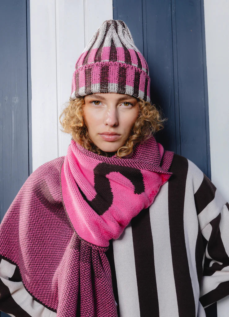 STRIPES Oversize Pamuk Triko Kazak