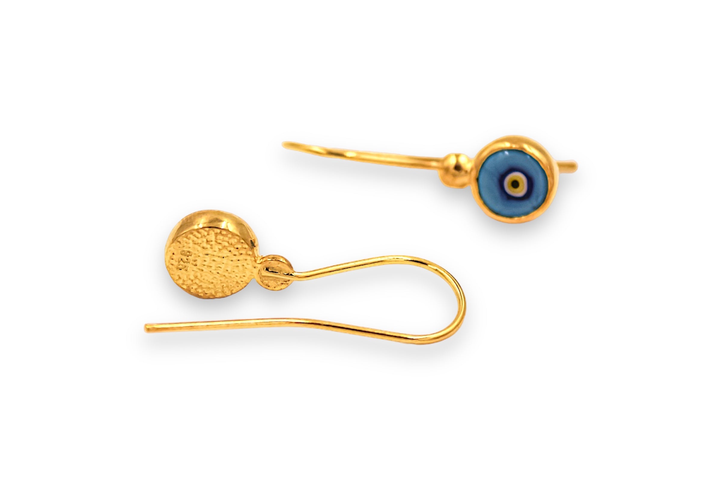 Marine | Levantine Evil Eye Bead Earring