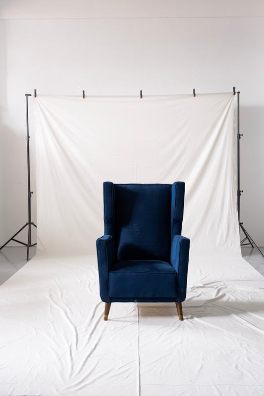 Denim Armchair