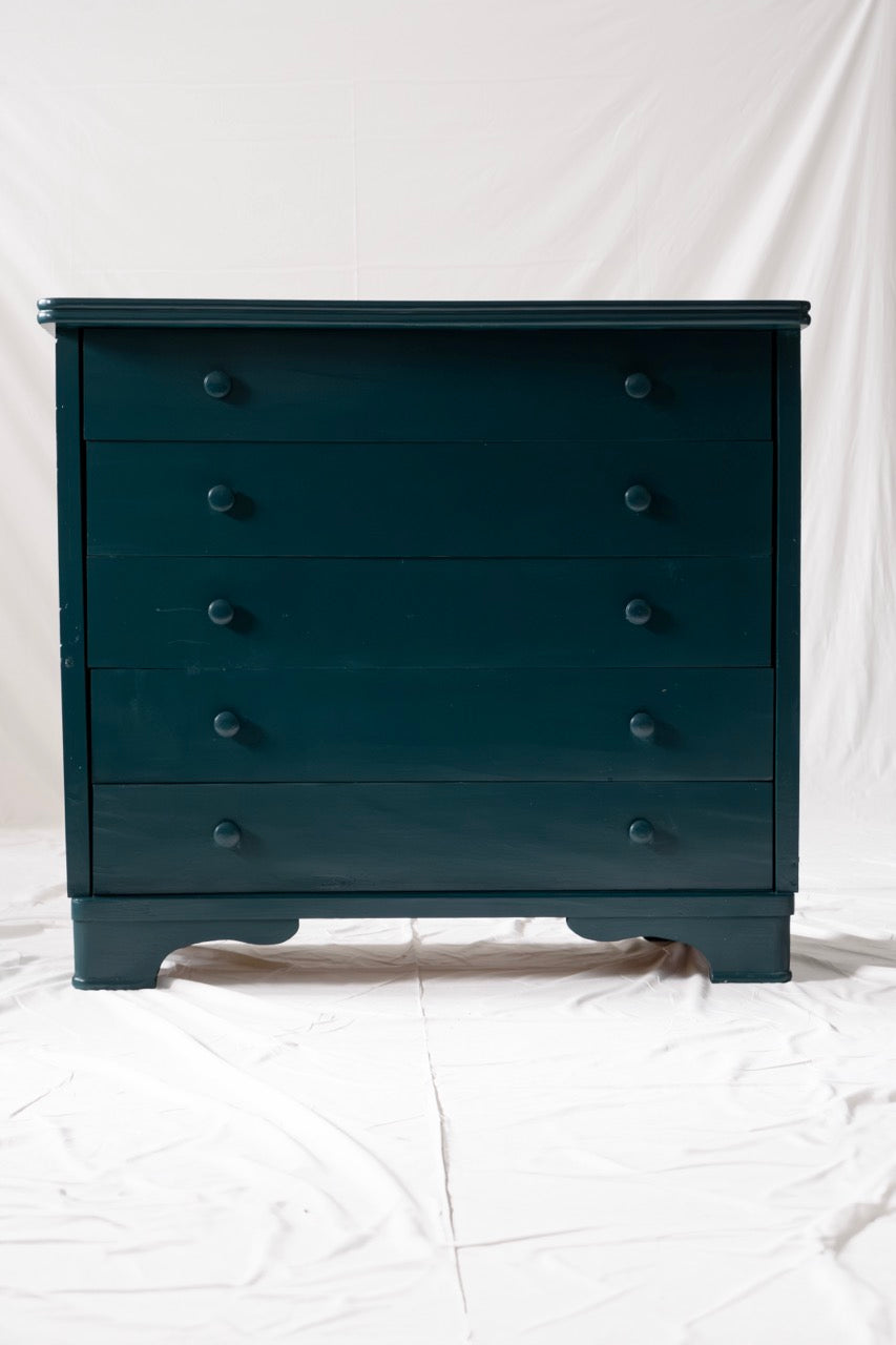 Petrol Green Dresser