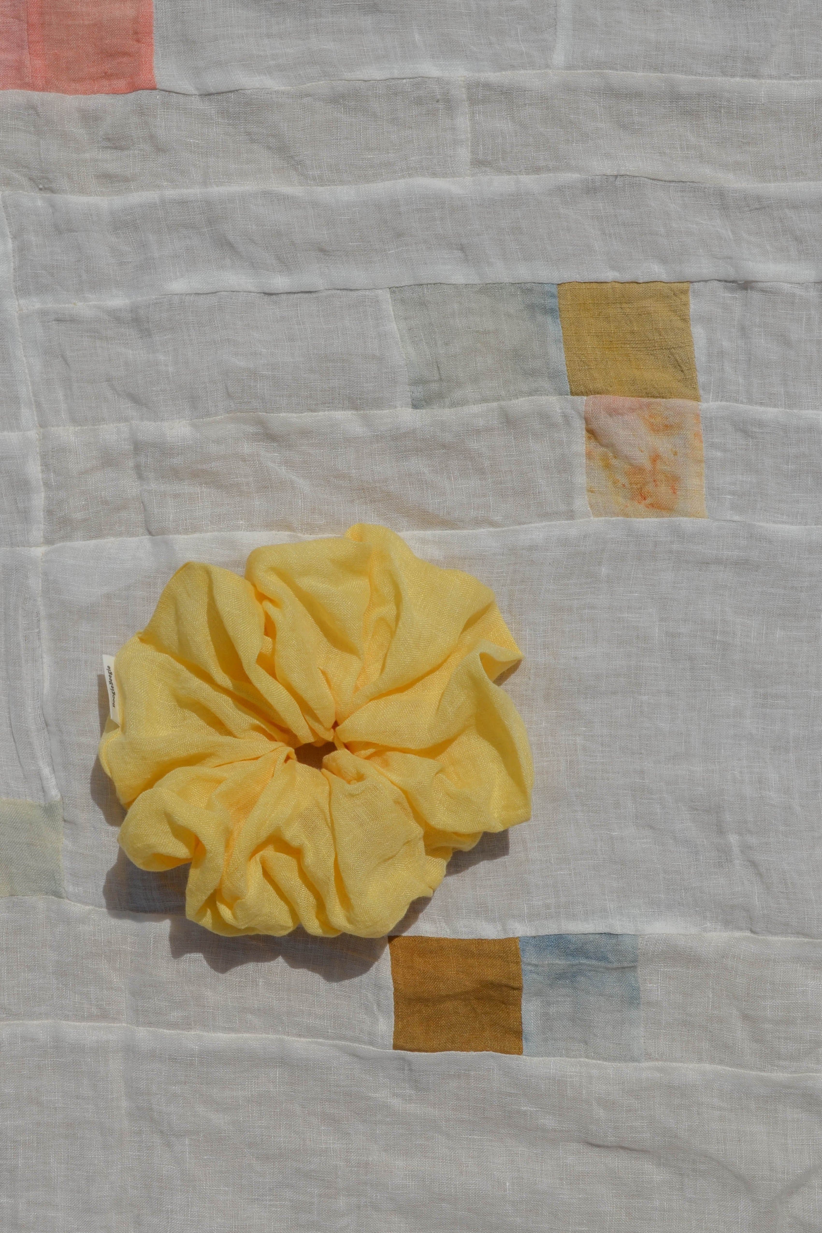 XL Linen Scrunchies