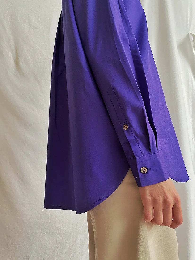 Purple Cotton Shirt