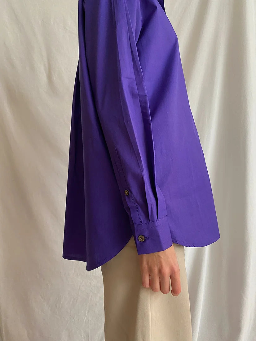 Purple Cotton Shirt