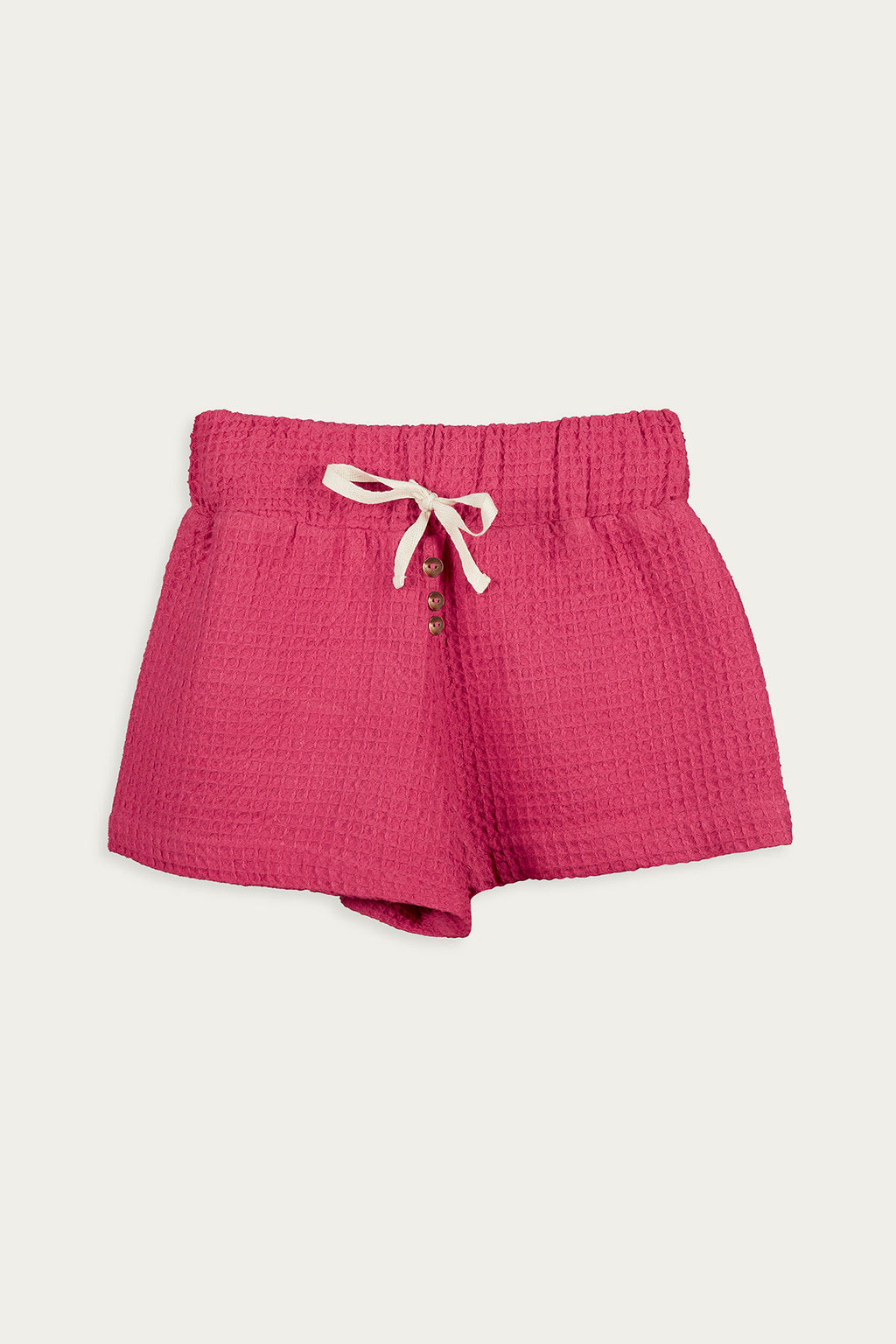 DRAGONFRUIT WAFFLE SHORTS