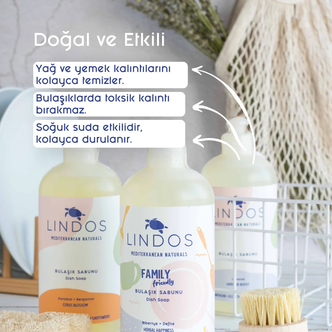 Doğal Elde Bulaşık Deterjanı Bitkisel Sabun